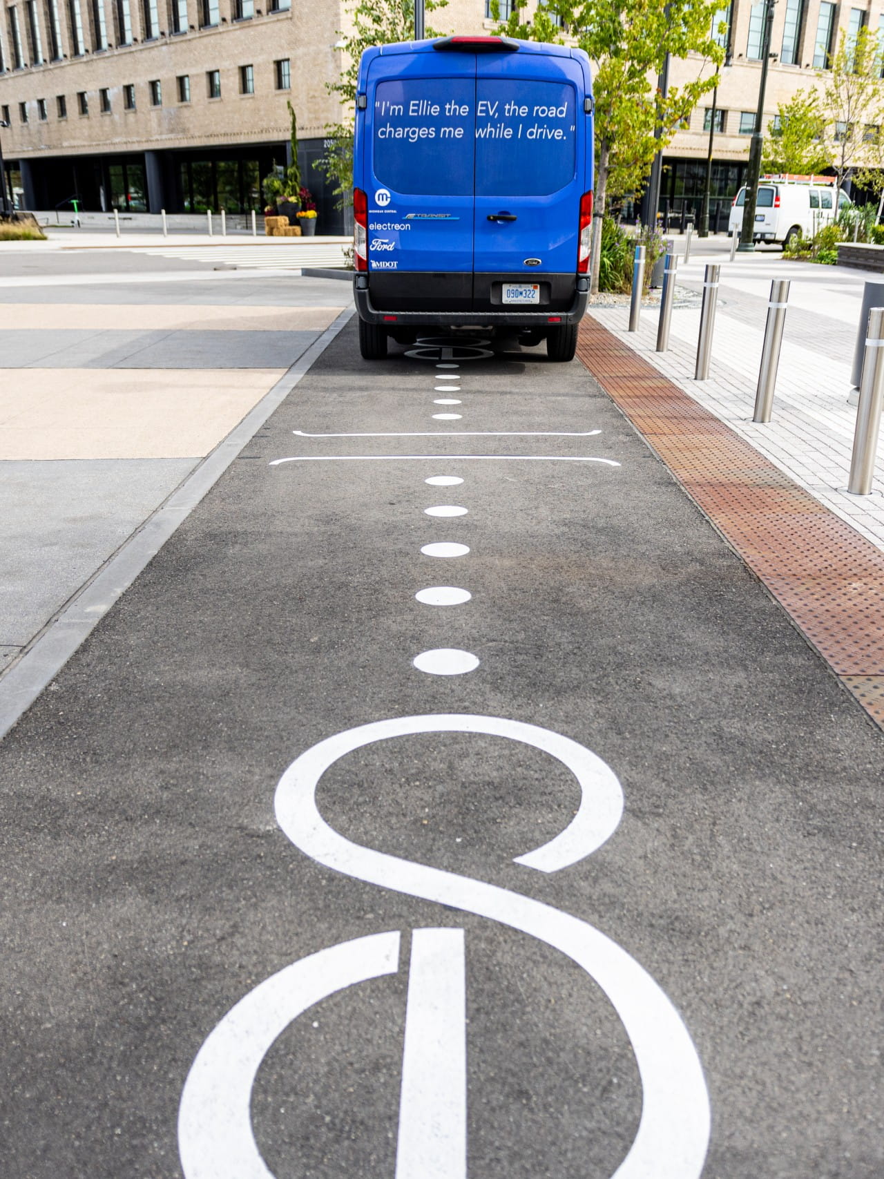 Ellie, the EV Transit powered for wireless charging, is paving the way for next-generation EV technology.