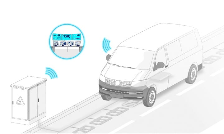 An image showing the wireless charging monitoring.