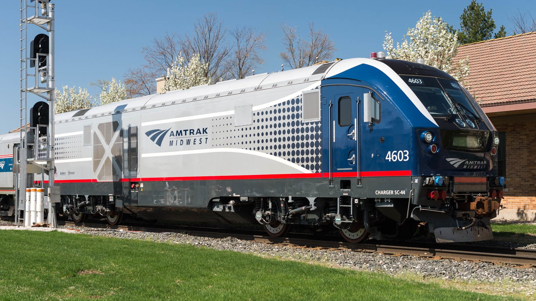 Amtrak's Pere Marquette service between Grand Rapids and Chicago.