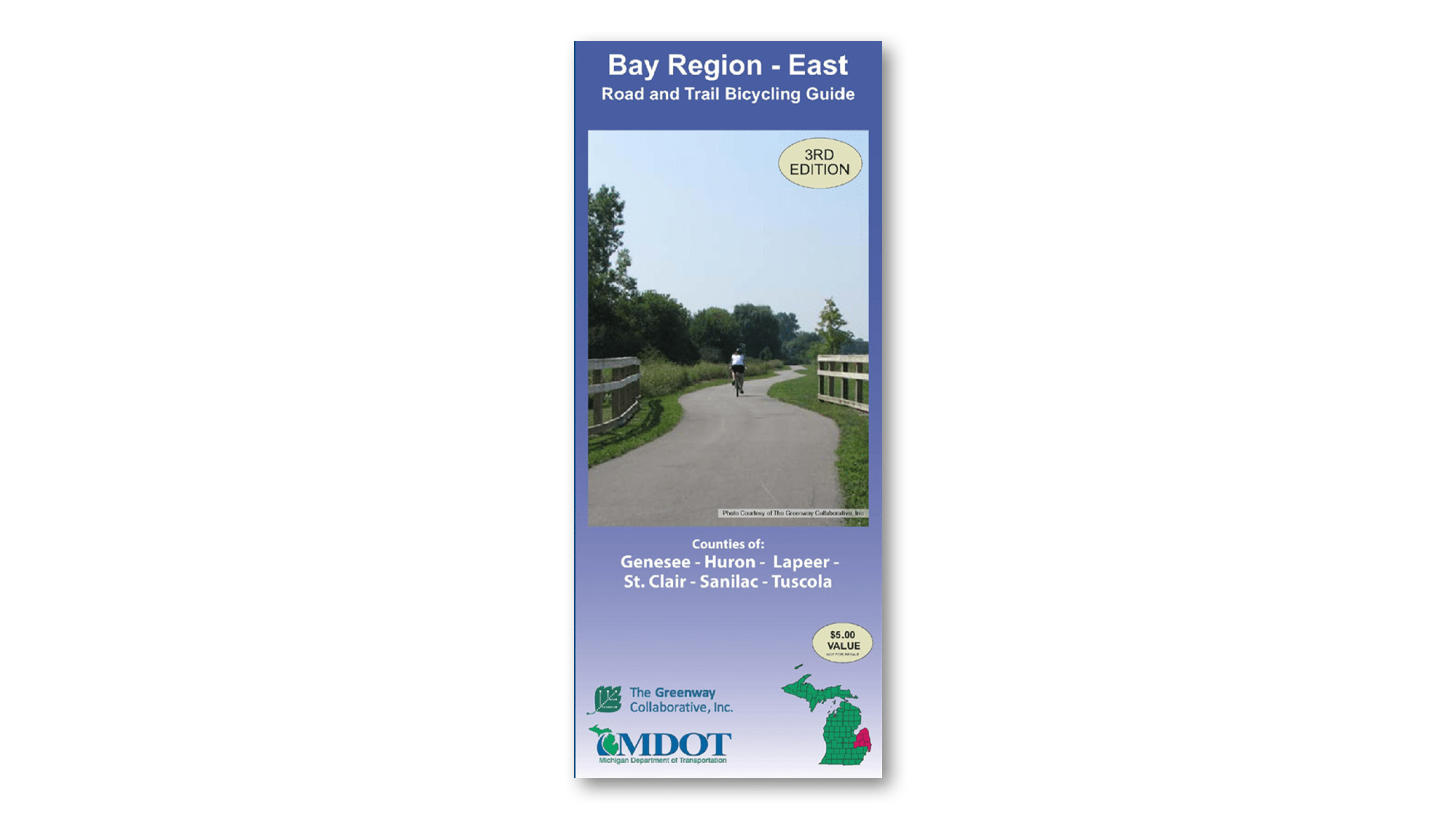 Bay Region East Bicycling Map Cover