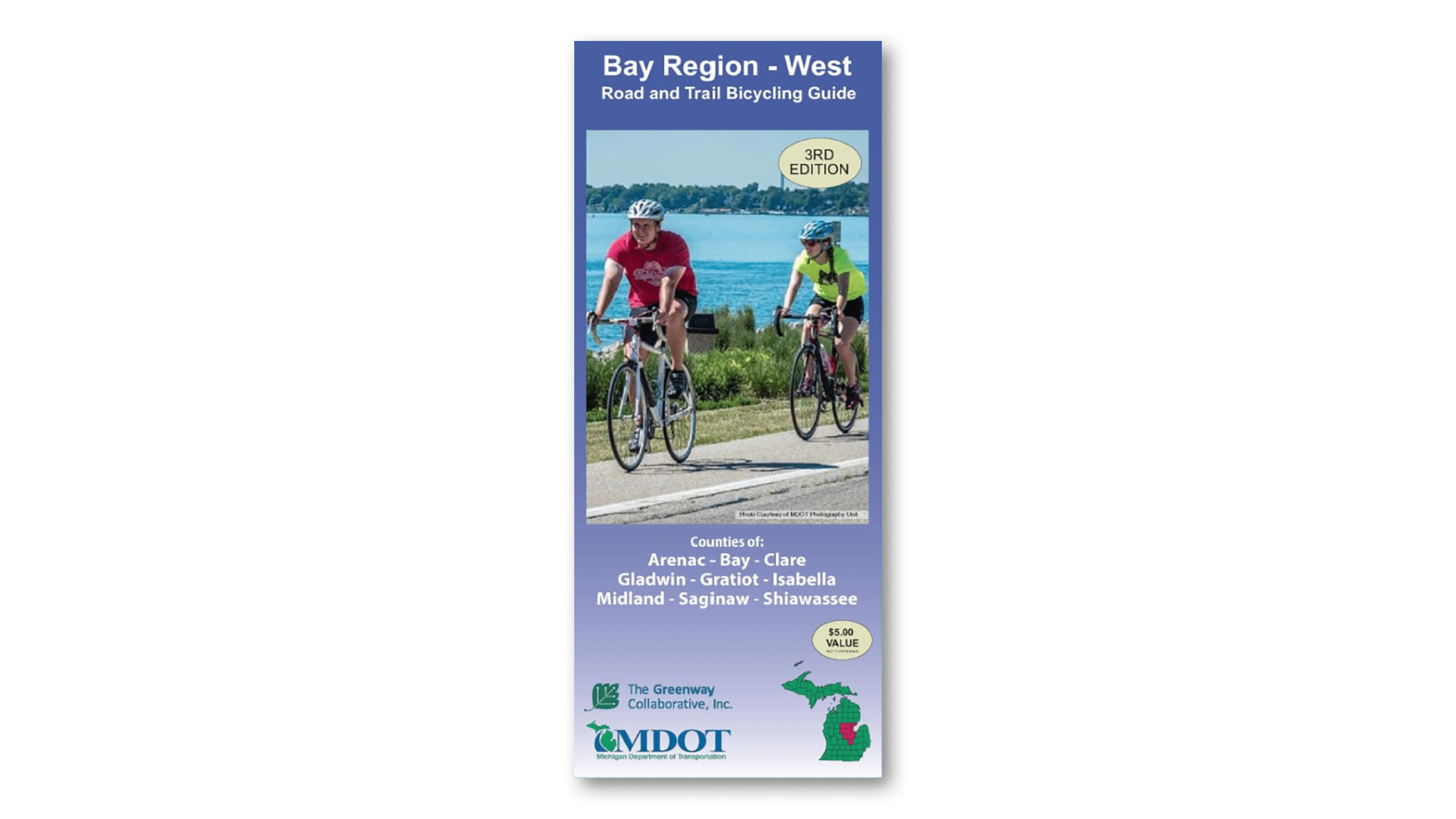 Bay Region West Bicycle Map Cover
