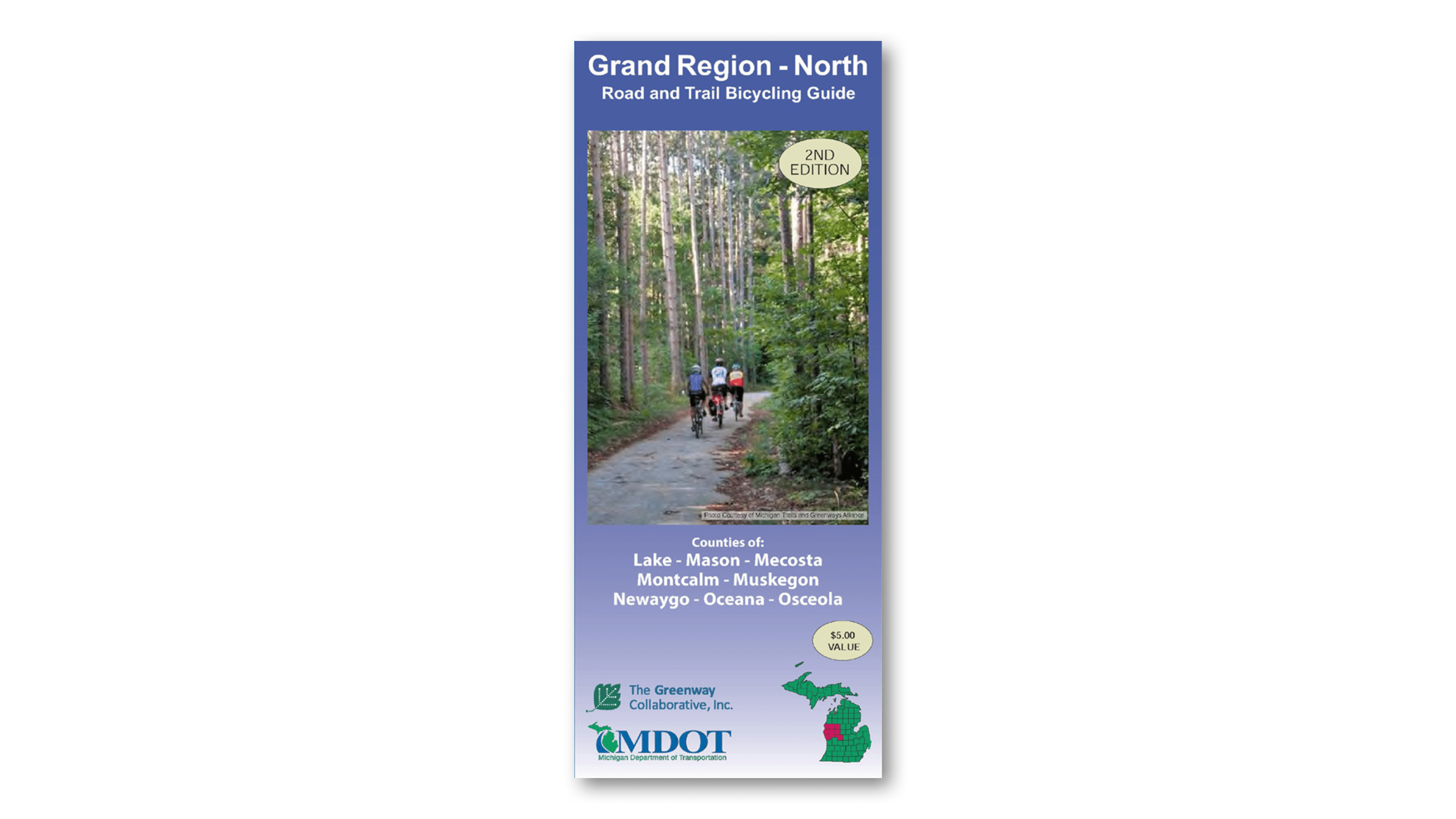 Grand Region North Bicycle Map Cover