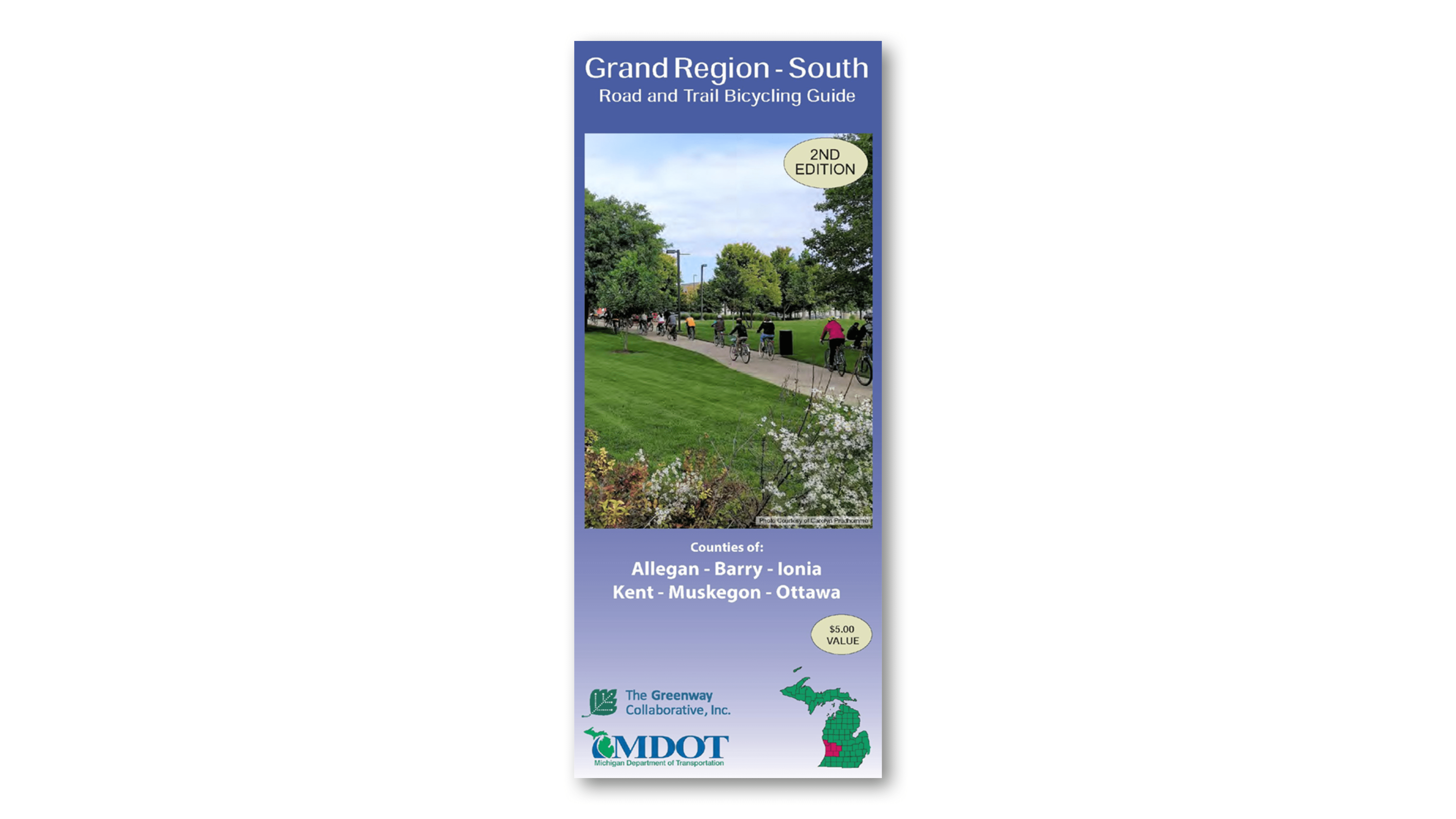 Grand Region South Bicycle Map Cover