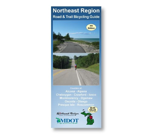 North Region Northeast Bicycle Map Cover