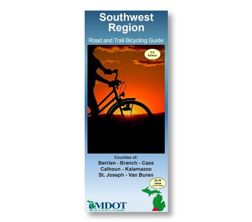 Southwest Region Bicycle Map Cover