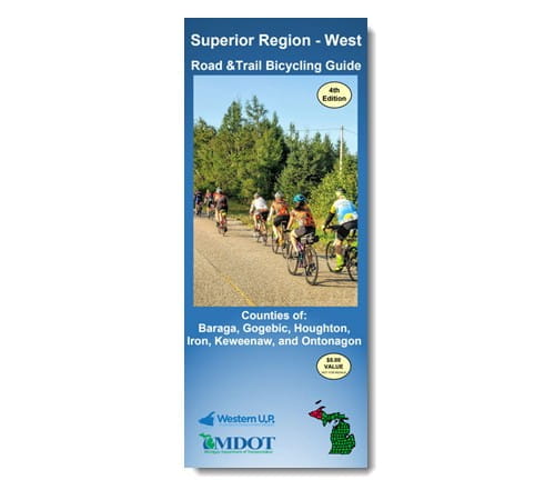 Superior Region West Bicycle Map Cover