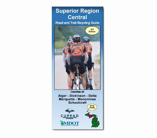 Superior Region Central Bicycle Map Cover