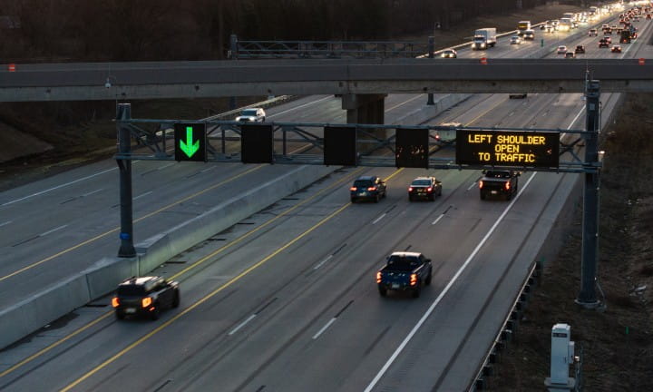 Flex Route on US-23 in University Region.