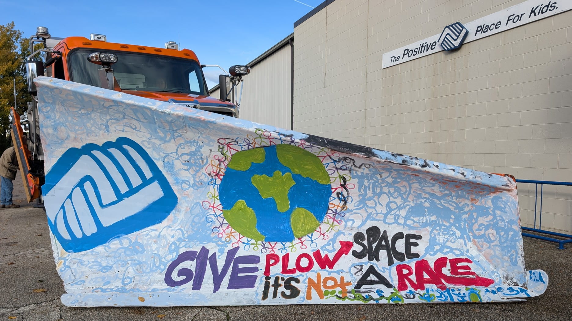 Bay City Boys and Girls Club 2025-2026 Paint the Plow program artwork.