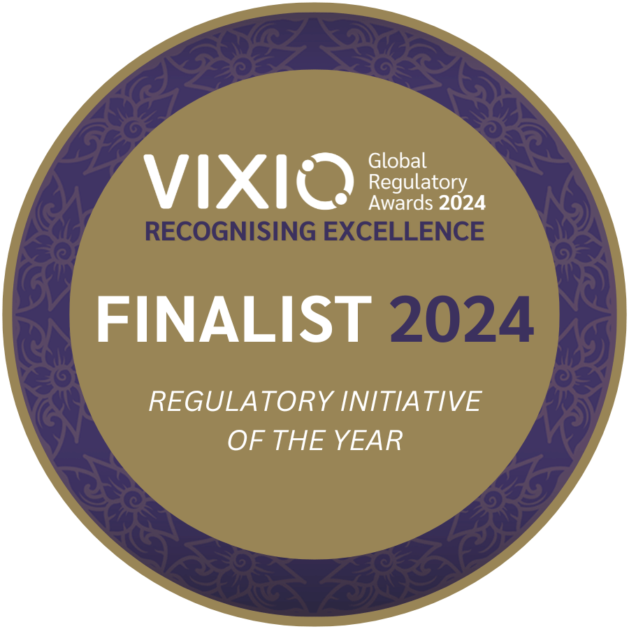 VIXIO GamblingCompliance 2024 Global Regulatory Awards Finalist for Regulatory Initiative of the Year