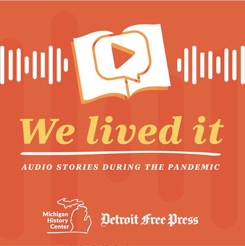 Logo for Detroit Free Press We Lived It Project