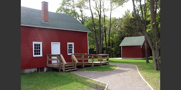 The trail through the CCC area.