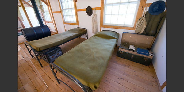 Civilian Conservation Corps Museum camp house.