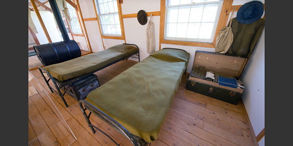 Civilian Conservation Corps Museum camp house.
