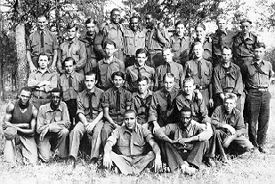 Group photo of CCC men in Michigan