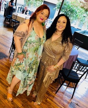Alice Jay and Leslie King at the 2026 Gala & Warrior Awards.