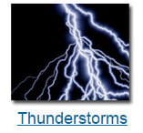 thunderstorms