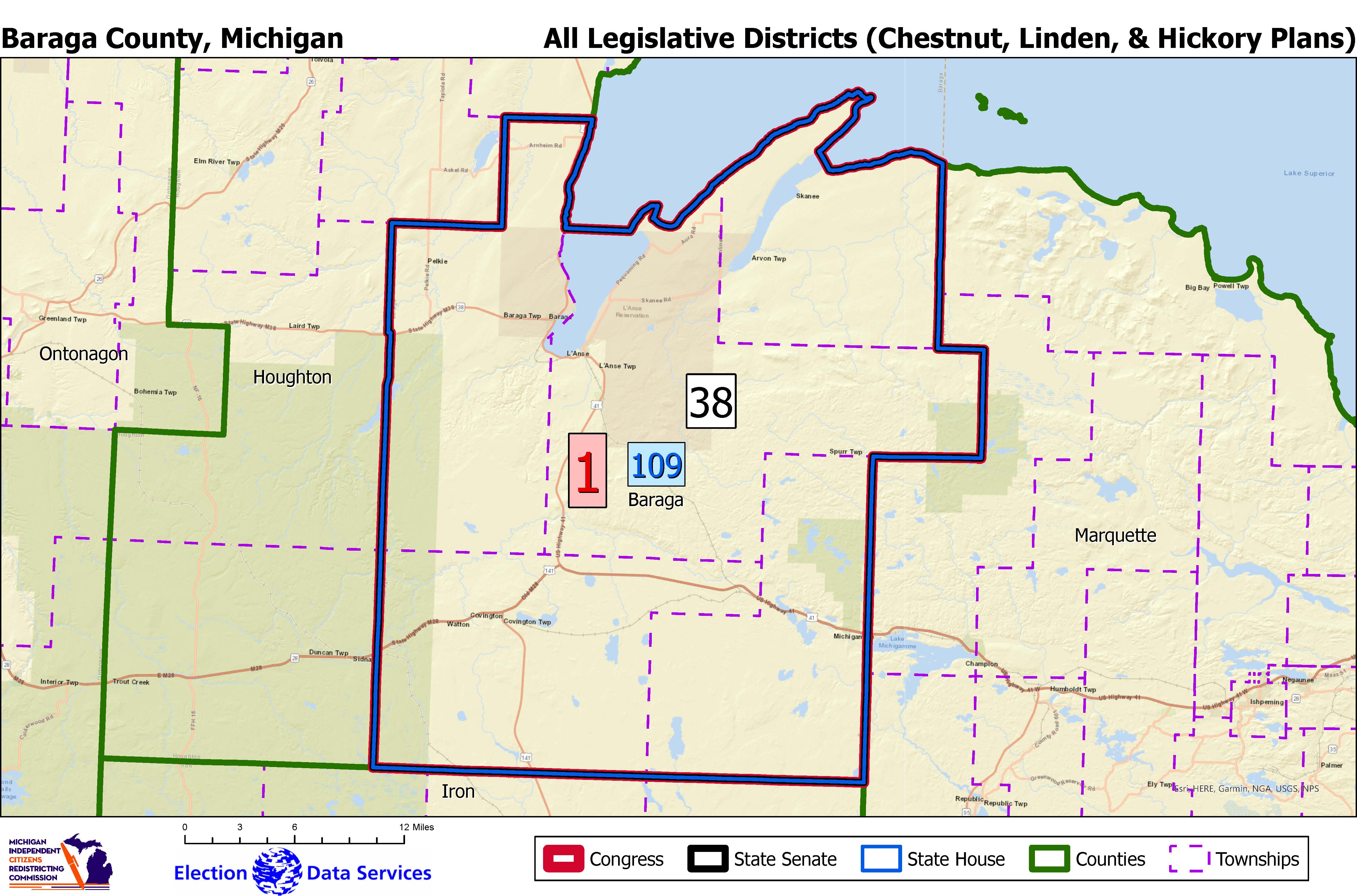 District Maps by County