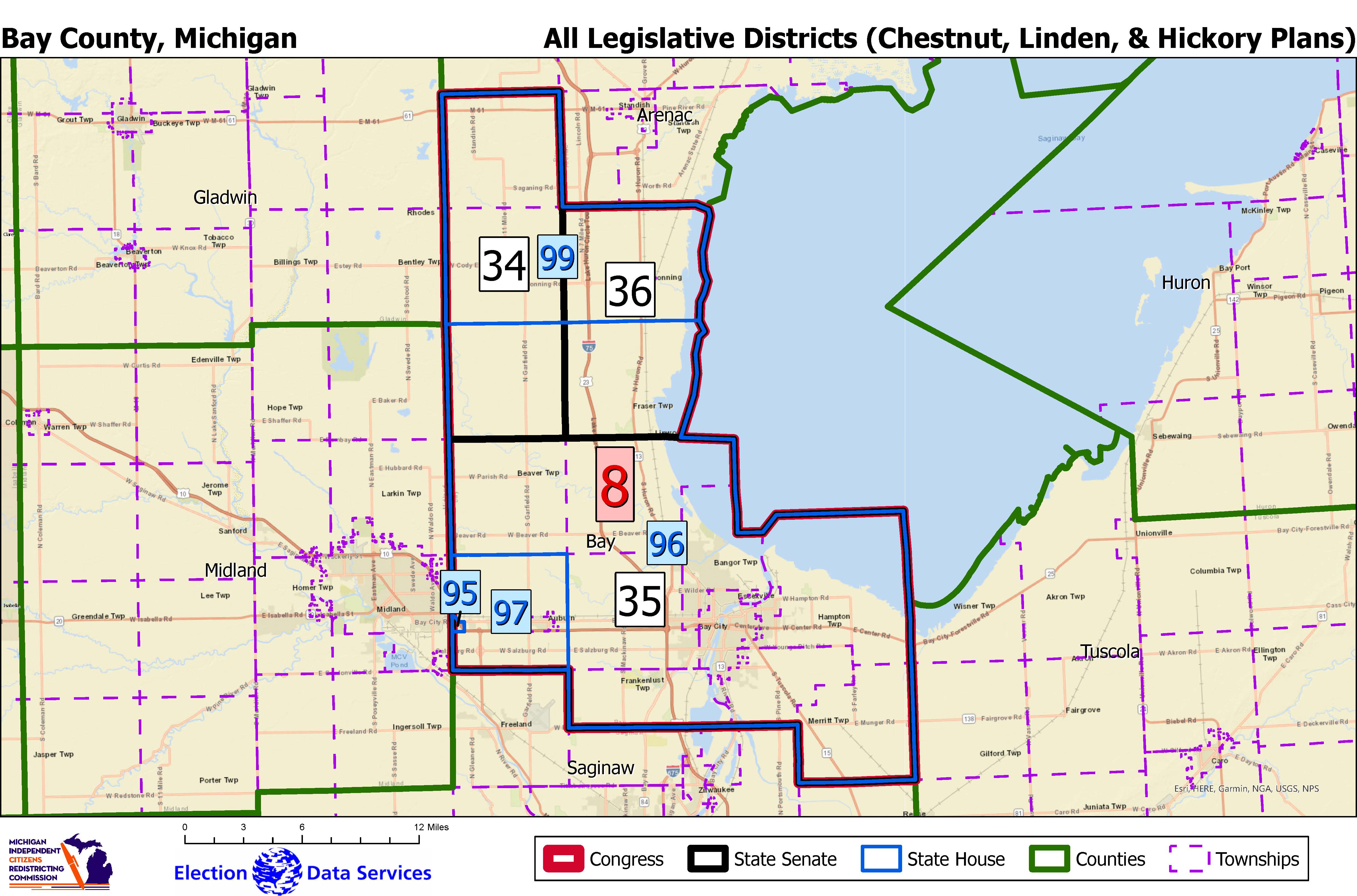District Maps by County