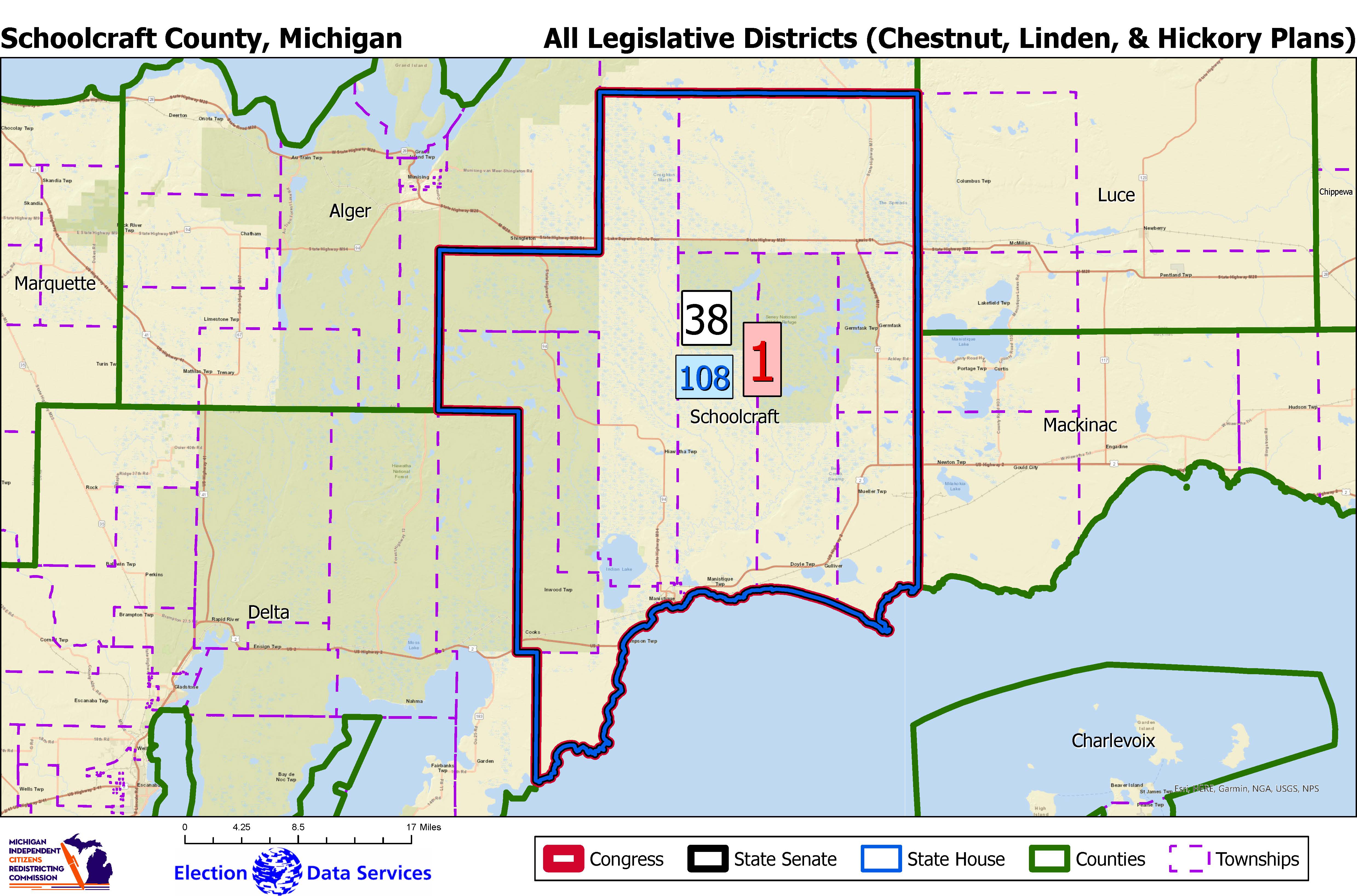 District Maps by County
