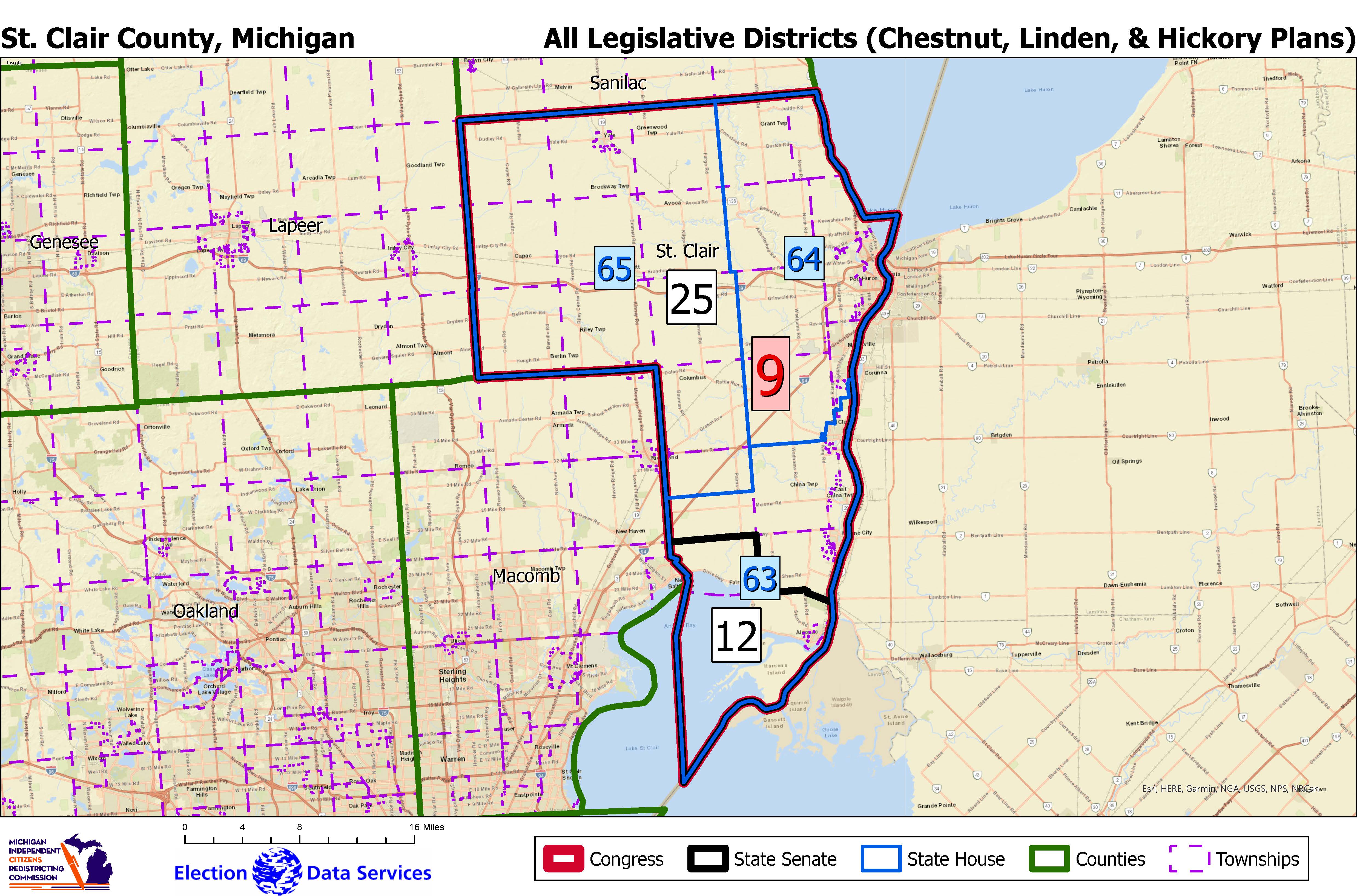 District Maps by County