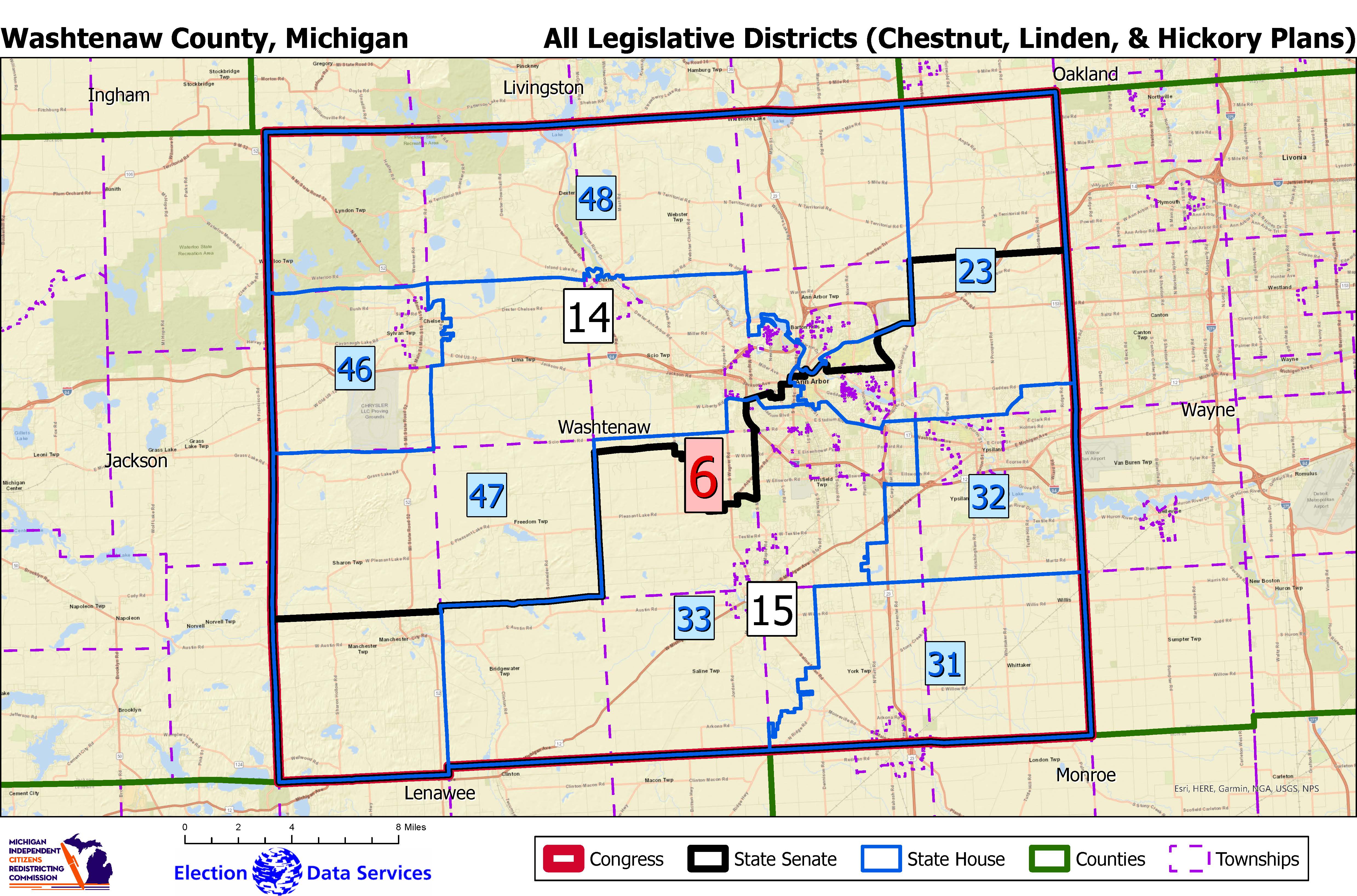 District Maps by County