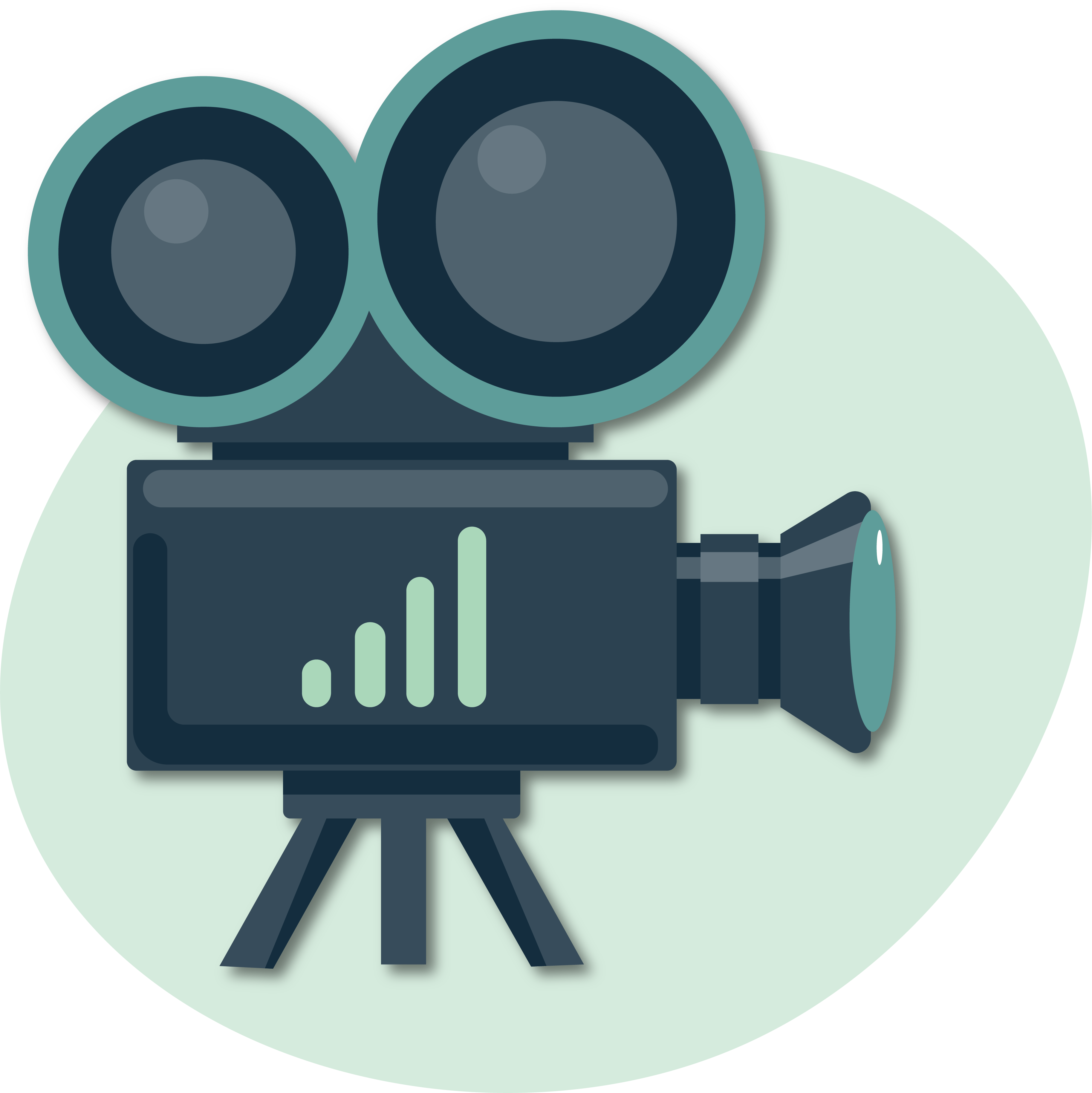 film video camera graphic