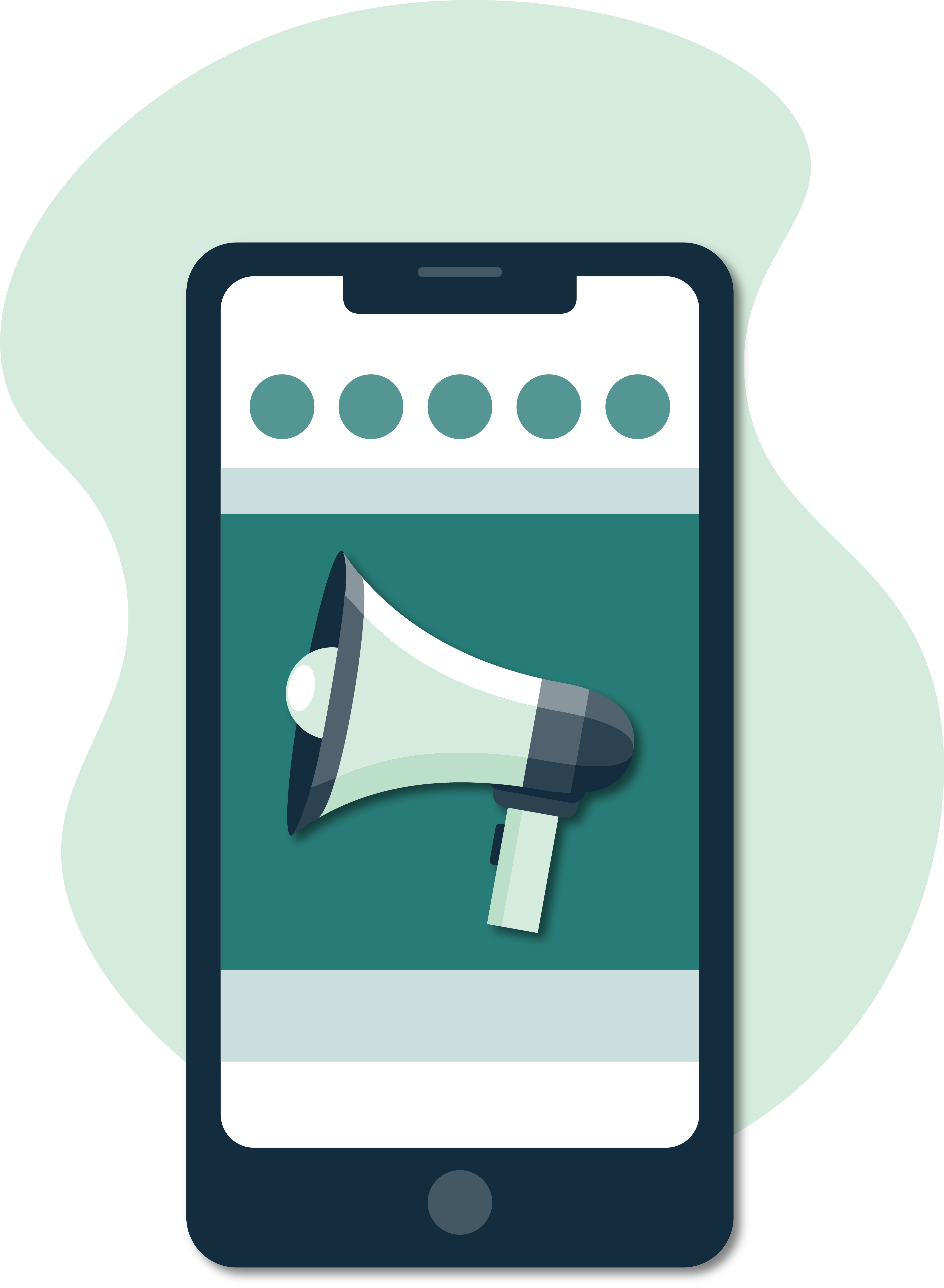 cell phone graphic
