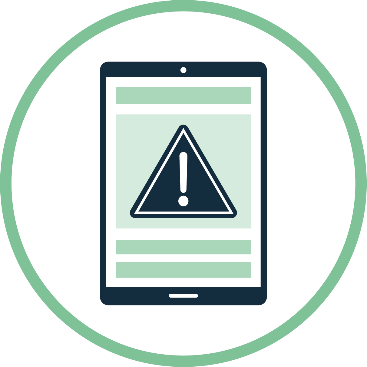 Alert graphic