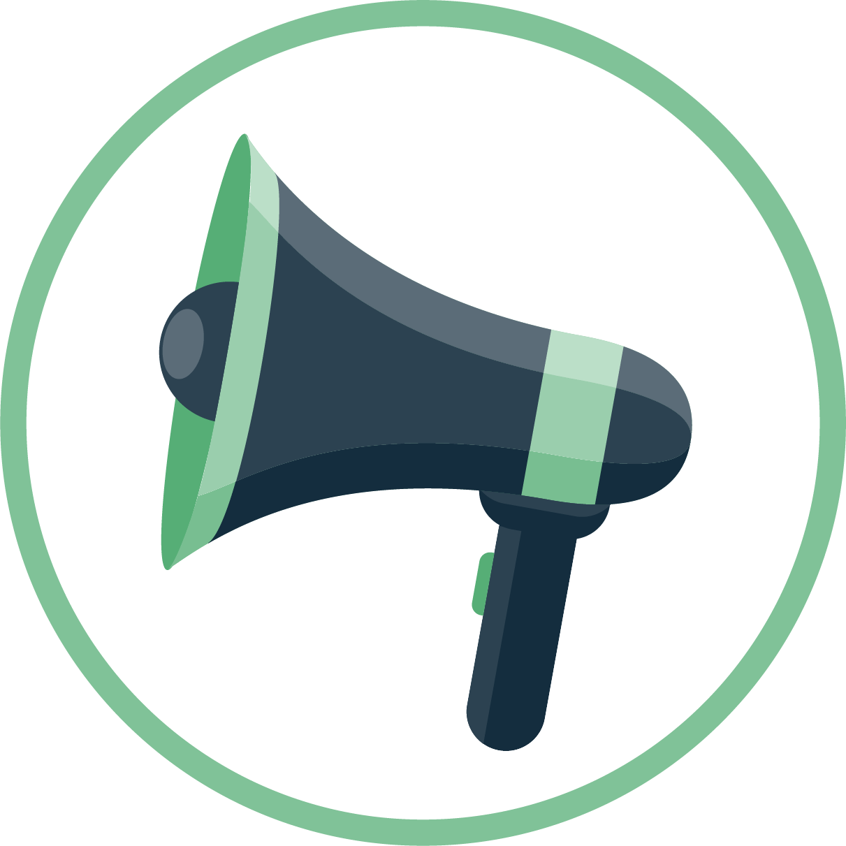 Megaphone graphic