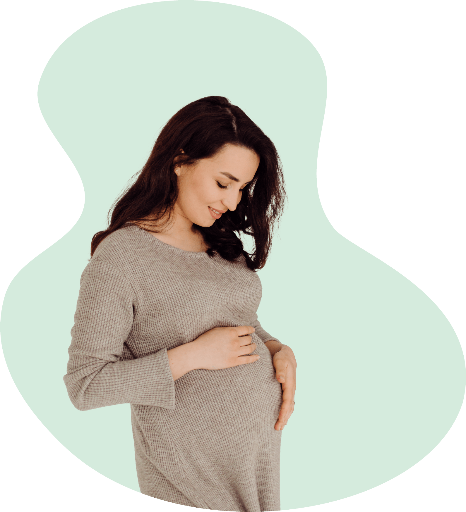 Pregnant woman image