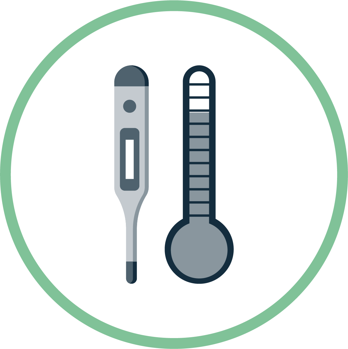 Thermometer graphic