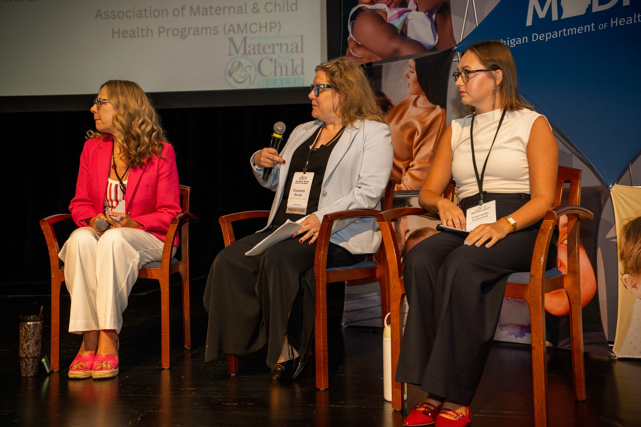 Panel with 3 women