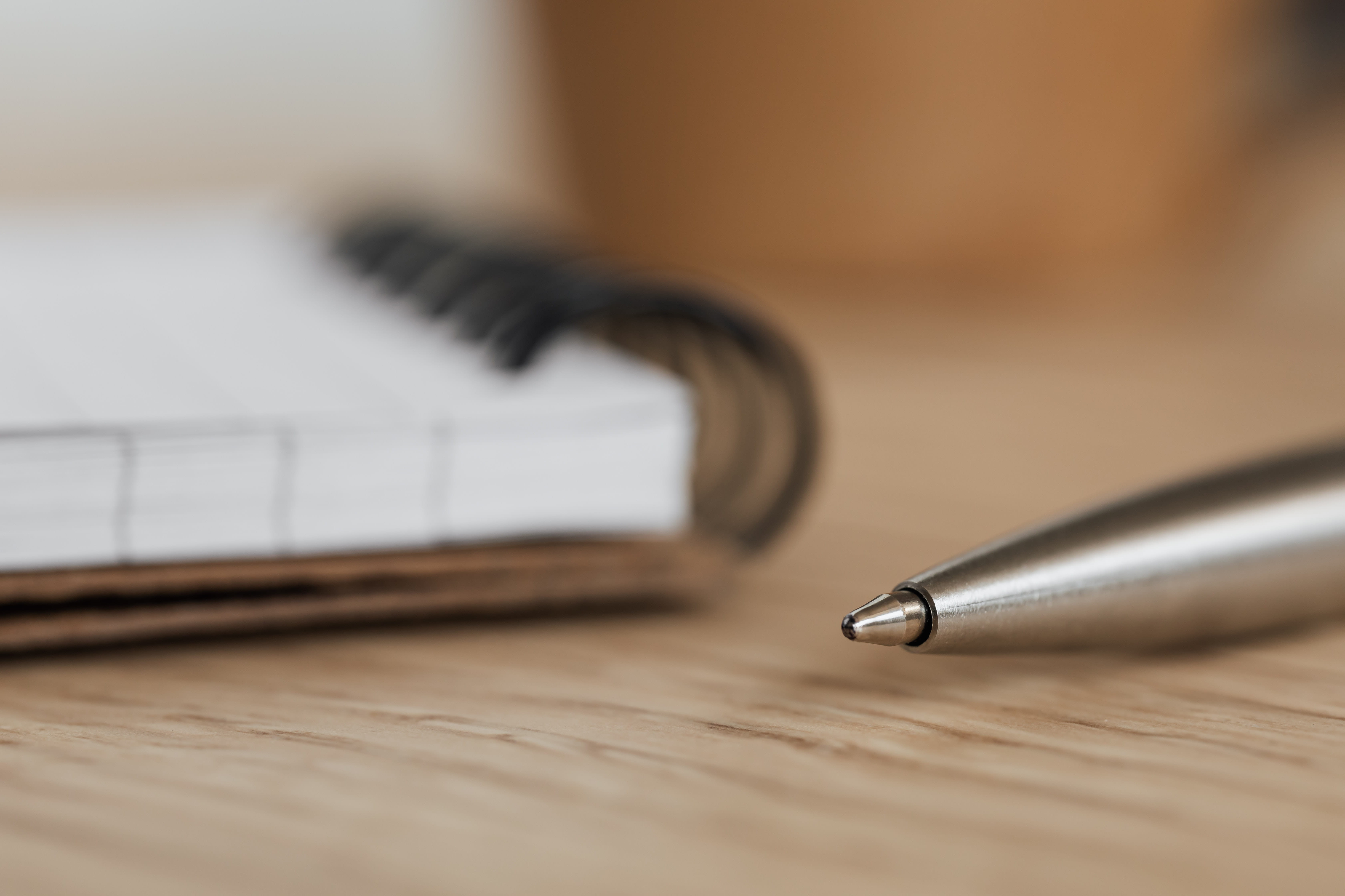 document and pen
