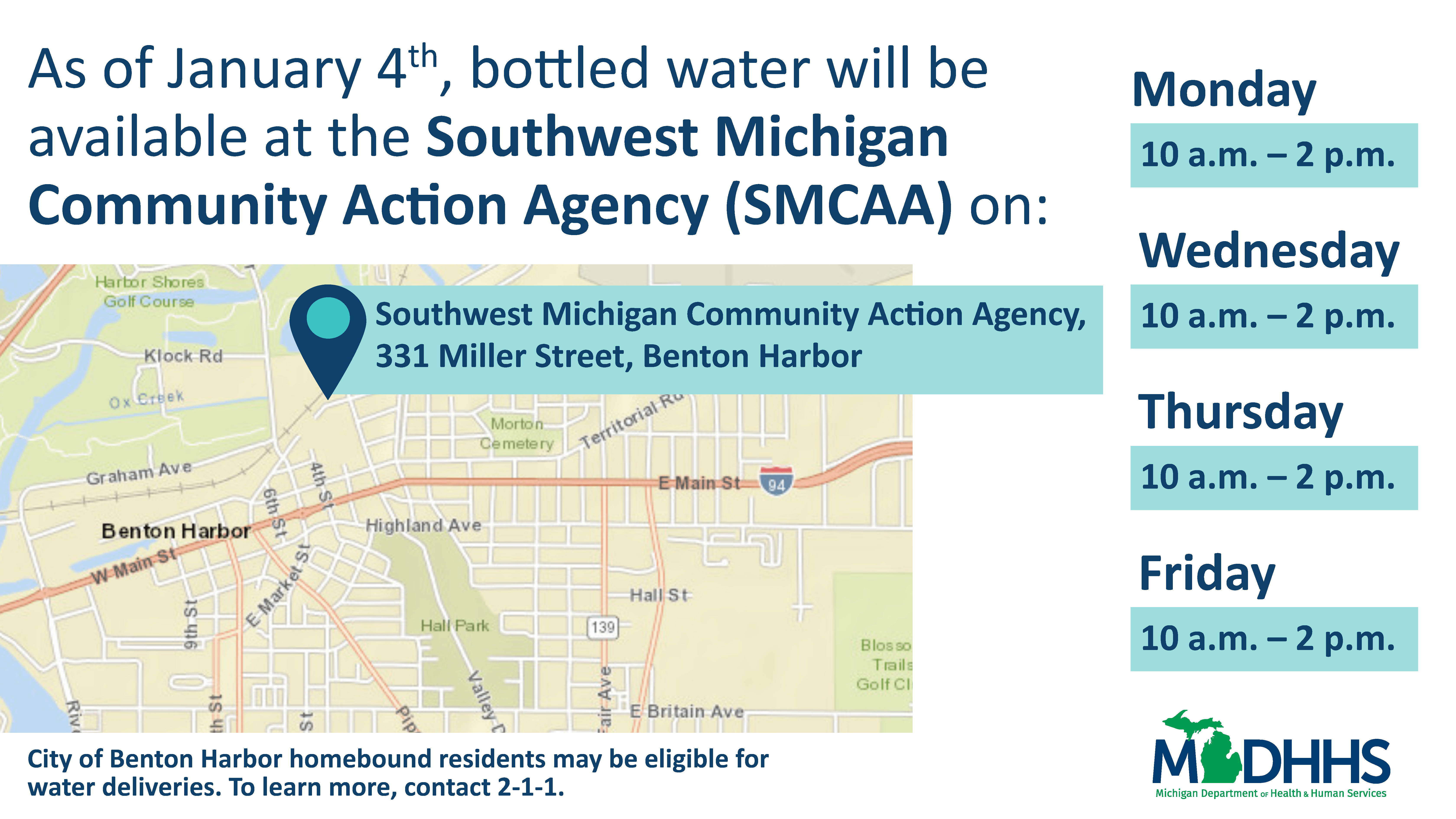 Water Distribution Location Change