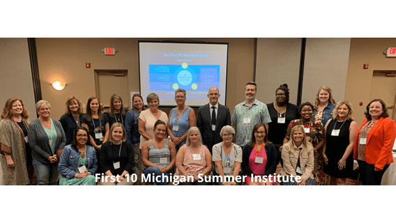 Attendees of the First 10 Summer Institute in Michigan August 2022
