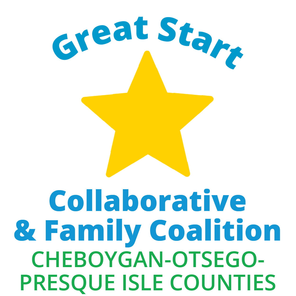 Cheboygan-Otsego-Presque Isle Counties Great Start Collaborative and Family Coalition logo