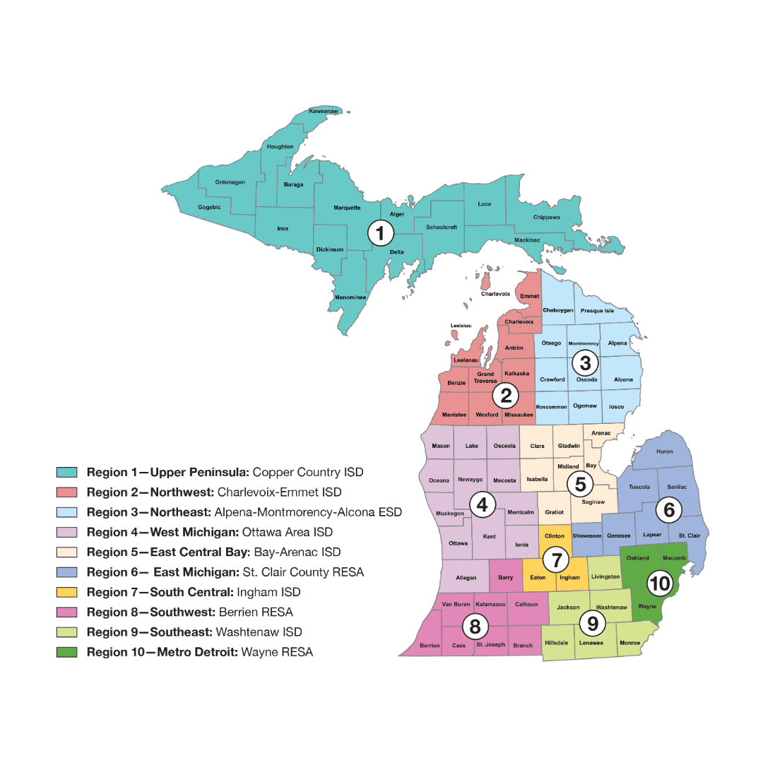 Mi Family Engagement Map - May 2025