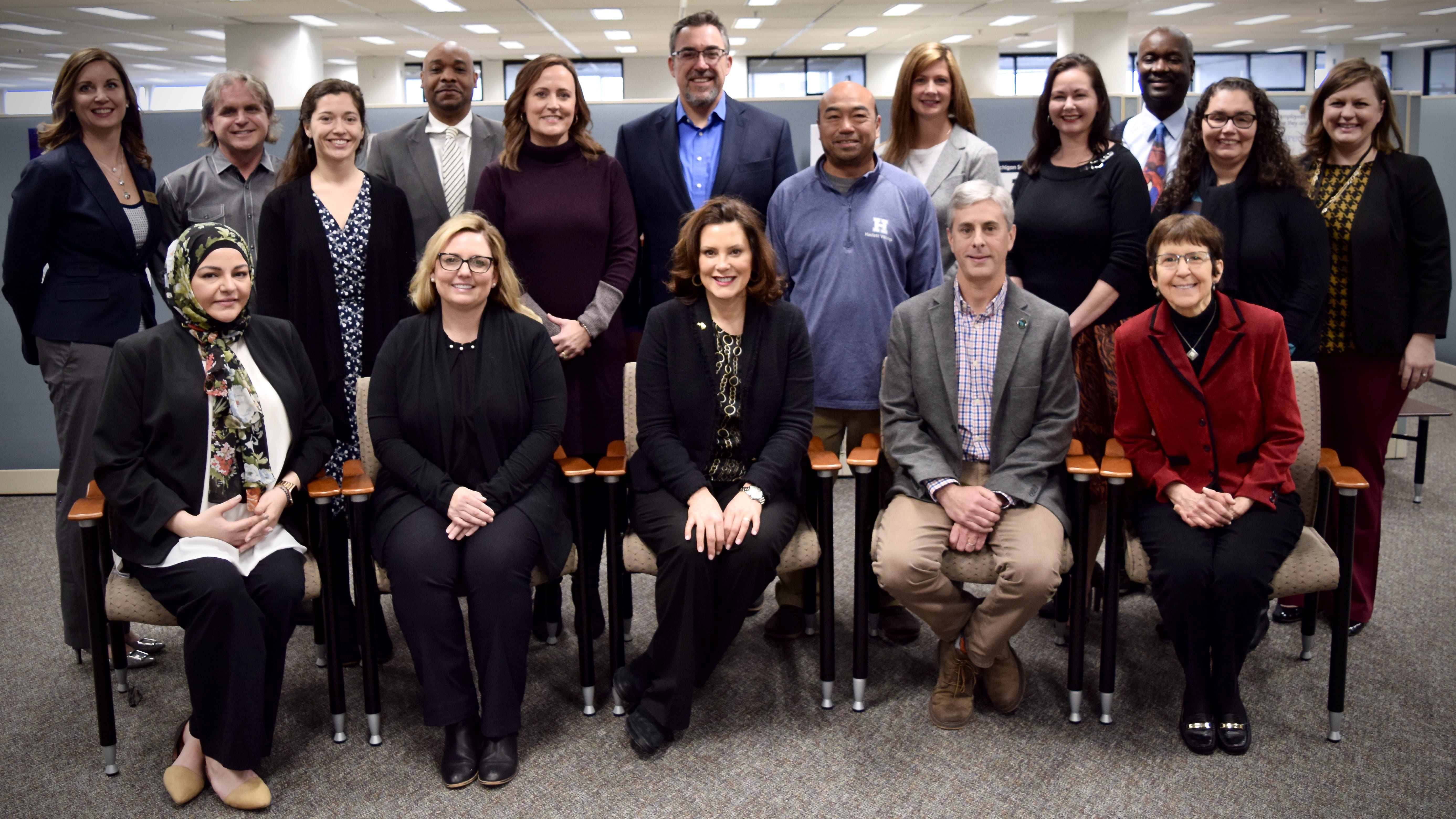 Governor's Educator Advisory Council group picture