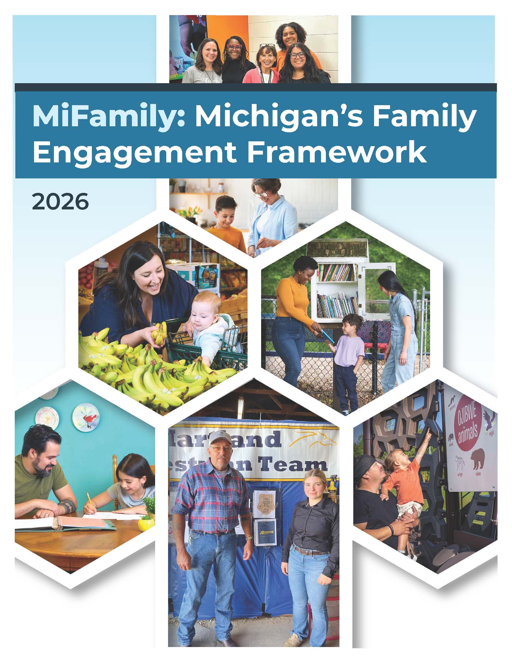 MiFamily Michigan's Family Engagement Framework cover 2026