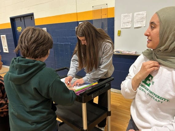 MiLEAP Joins EMU Bright Futures to Celebrate $3.75M Grant Expanding After-School Supports for Wayne-Westland Students  21st CCLC Grant Funds Academic Enrichment and Development Opportunities for More than 900 Students Across 22 Bright Futures Program Sites   Students participate in a two-player buzzer learning challenge led by EMU program leaders during the Fall in Love with Bright Futures event. LANSING, Mich. – The Michigan Department of Lifelong Education, Advancement, and Potential (MiLEAP) recently joined Eastern Michigan University’s (EMU) Bright Futures program to celebrate a $3.75 million, five-year investment through the 21st Century Community Learning Centers (21st CCLC) Grant program. The Fall in Love with Bright Futures celebration showcased how this investment is expanding after-school learning and enrichment opportunities for students across the Wayne-Westland Community School District (WWCSD). “21st Century Community Learning Centers provide essential supports to Michigan students during their most critical years of development,” said Rawlan Lillard II, deputy director of MiLEAP’s Office of Education Partnerships. “When communities, schools, and partners like EMU Bright Futures come together, students get the type of support that changes their confidence and their academic path. This funding is helping more than 900 young people access safe, engaging, and high-quality learning experiences after school while giving families a reliable place where their children can grow and thrive.” Coordinated through EMU’s Institute for the Study of Children, Families, and Communities, Bright Futures operates 22 programs across Wayne-Westland, Ypsilanti, and Romulus, serving more than 920 students throughout the school year and summer. The programs provide academic enrichment, mentoring and social-emotional learning supports to help students succeed in and beyond the classroom. “We are thrilled to celebrate our students and families and to highlight the incredible work happening across all of our Bright Futures sites,” said Dr. Suzie Staley, project director for 21st CCLC Bright Futures at Engage@EMU. “This investment allows us to expand innovative, hands-on learning experiences, strengthen mentoring relationships, and build environments where young people feel supported, inspired and excited to learn.” During the event, families had an opportunity to explore a range of hands-on learning stations hosted by EMU Bright Futures program leaders from all 12 WWCSD sites. Activities included STEM challenges, sensory activities, creative arts projects, and themed engagement tables designed to showcase what students experience daily in their after-school programs. Investments in programs like EMU Bright Futures reflect Michigan’s broader commitment to expanding access to high-quality programs that support working families and help equip more Michiganders with the academic, social, emotional and real-world skills they need to thrive. For more information about the Michigan 21st CCLC Program and other Out-of-School Time resources, visit MiLEAP’s Education Partnerships webpage.   Families enter the gynmasium at Adams Middle School to observe obstable course activities during the Fall in Love with Bright Futures event.   A student engages in a cognitive input activity guided by EMU Bright Futures program leaders.