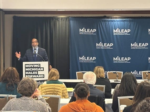 Jason Wilson, deputy director of MiLEAP's Office of Strategic Talent Preparation