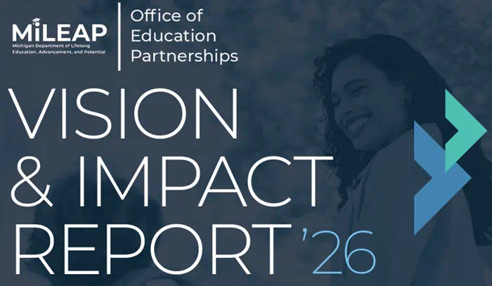 Office of Education Partnerships Vision Impact Report cover
