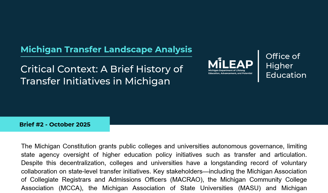 Michigan Transfer Landscape Analysis - Brief 1-half