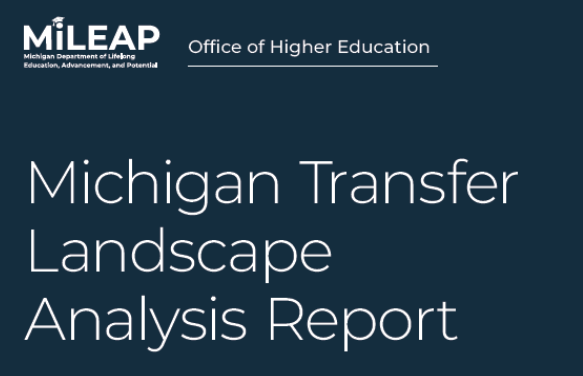 Michigan Transfer Landscape Analysis Report half cover