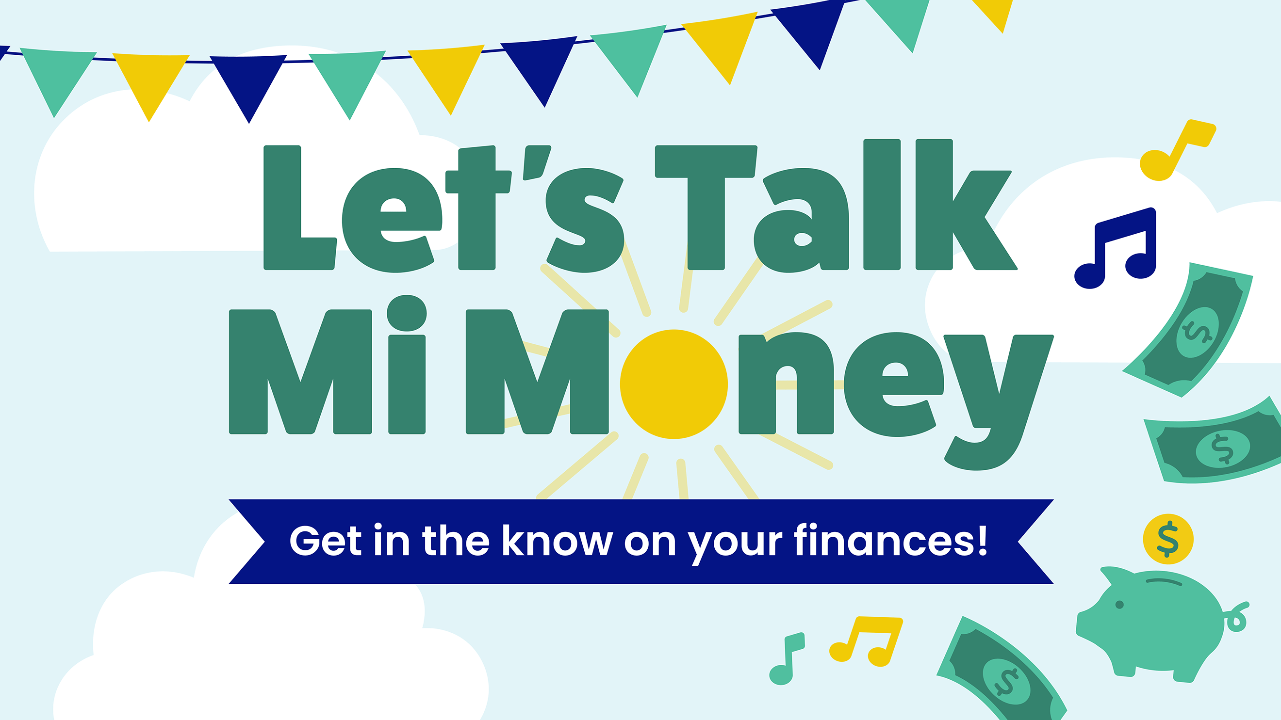 Illustration for the "Let's Talk Mi Money" event 