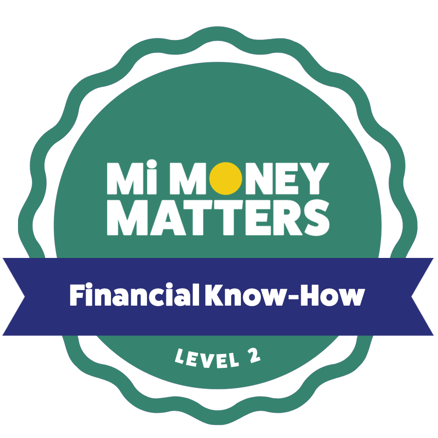 Financial know-how badge