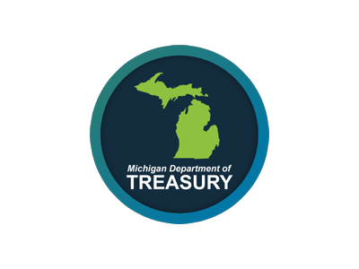 Logo for the Michigan Department of Treasury