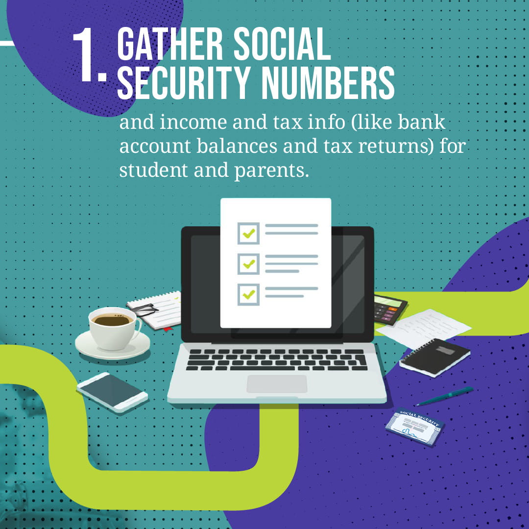 Gather Social Security Numbers for the FAFSA