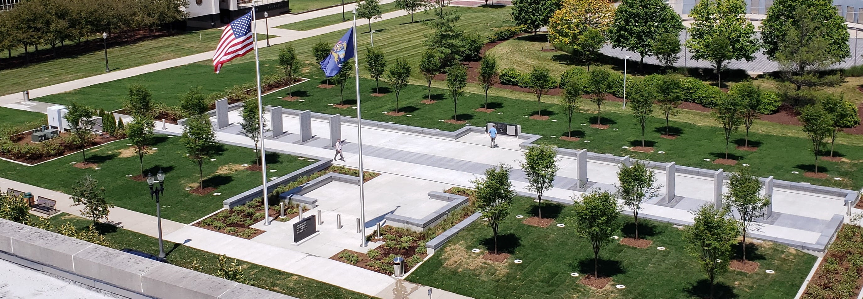 Photo of the MLEOM from atop a nearby building. Photo taken by James Kooistra.